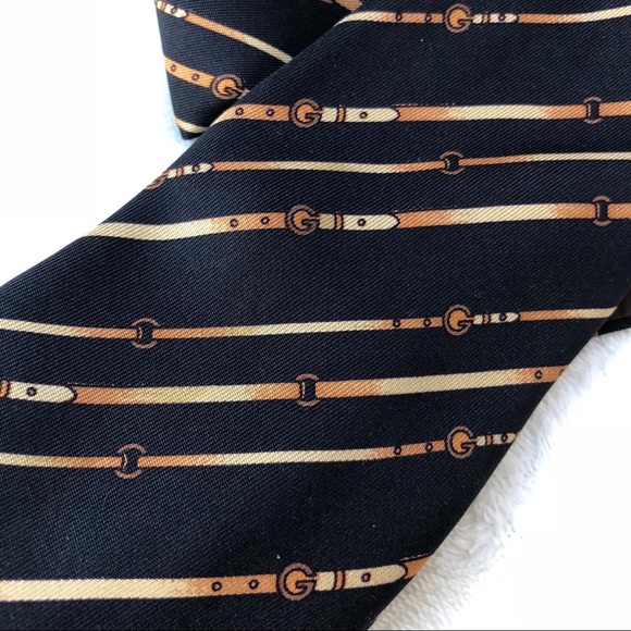 Auth. GUCCI Tie - Picture 4 of 9